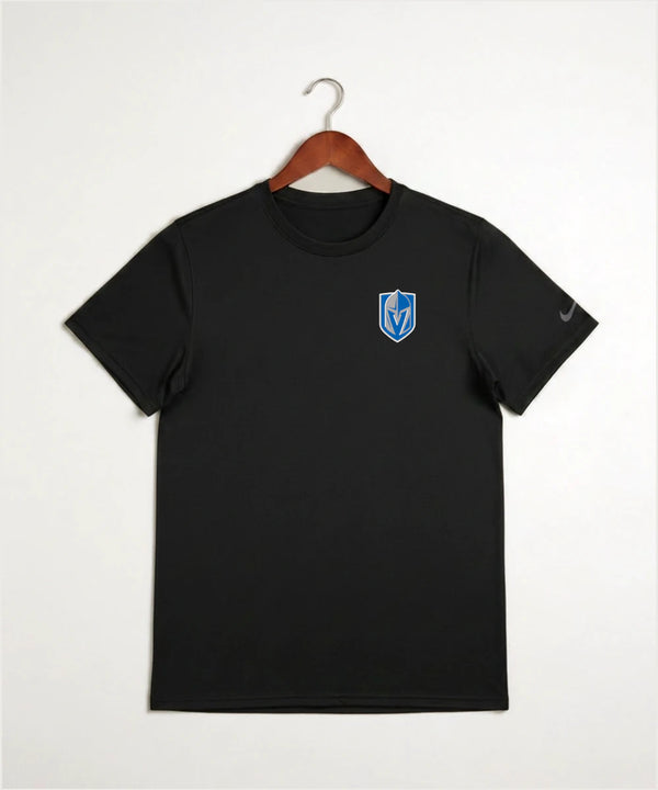 Lake Crystal-Welcome-Memorial High School Football (Boys) - Black Nike Swoosh Sleeve rLegend Tee NKDX8730