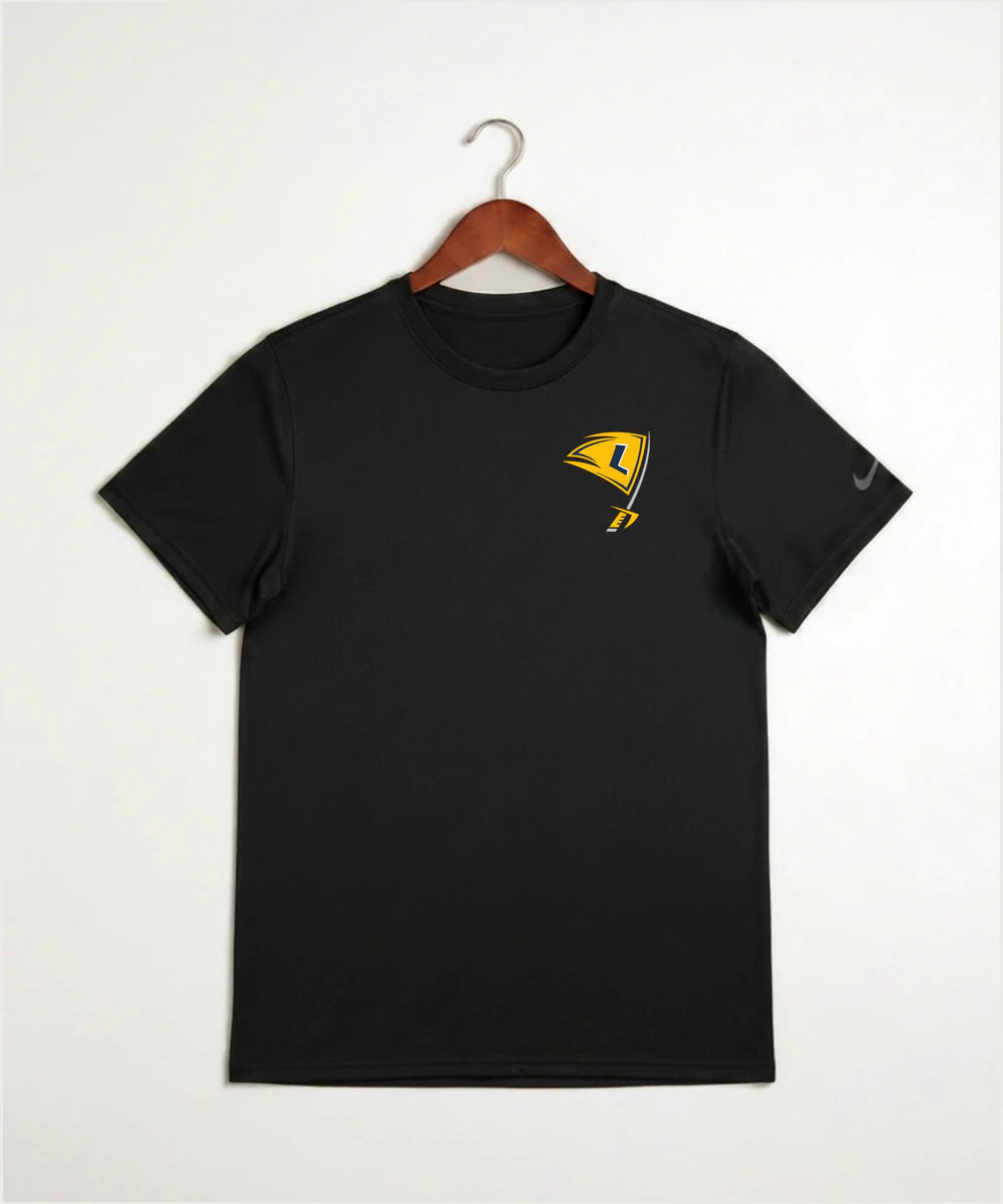 Howard Lake Waverly Winsted High School Football (Boys) - Black Nike Swoosh Sleeve rLegend Tee NKDX8730