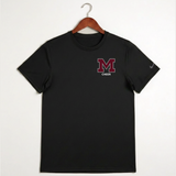 Moline Cheer general - Black Nike Swoosh Sleeve rLegend Tee NKDX8730