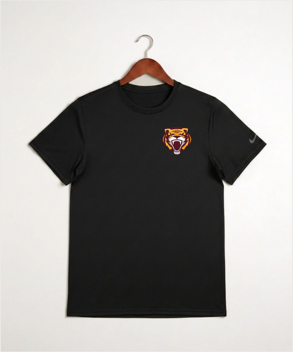 Stewartville High School Football (Boys) - Black Nike Swoosh Sleeve rLegend Tee NKDX8730