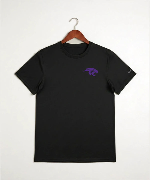 Glencoe Silver Lake High School Athletics - Black Nike Swoosh Sleeve rLegend Tee NKDX8730