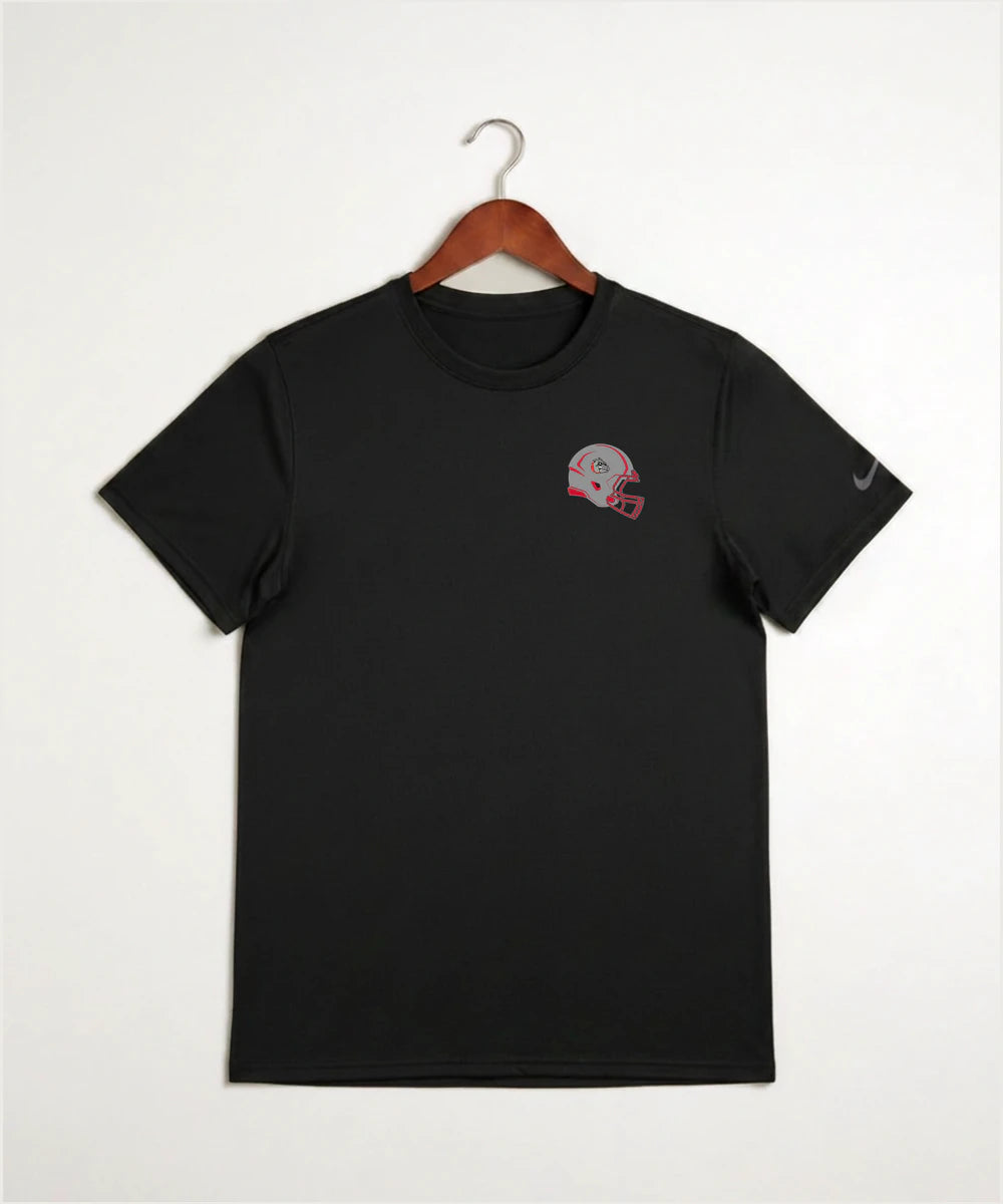 Otter Tail Central Football (Boys) - Black Nike Swoosh Sleeve rLegend Tee NKDX8730