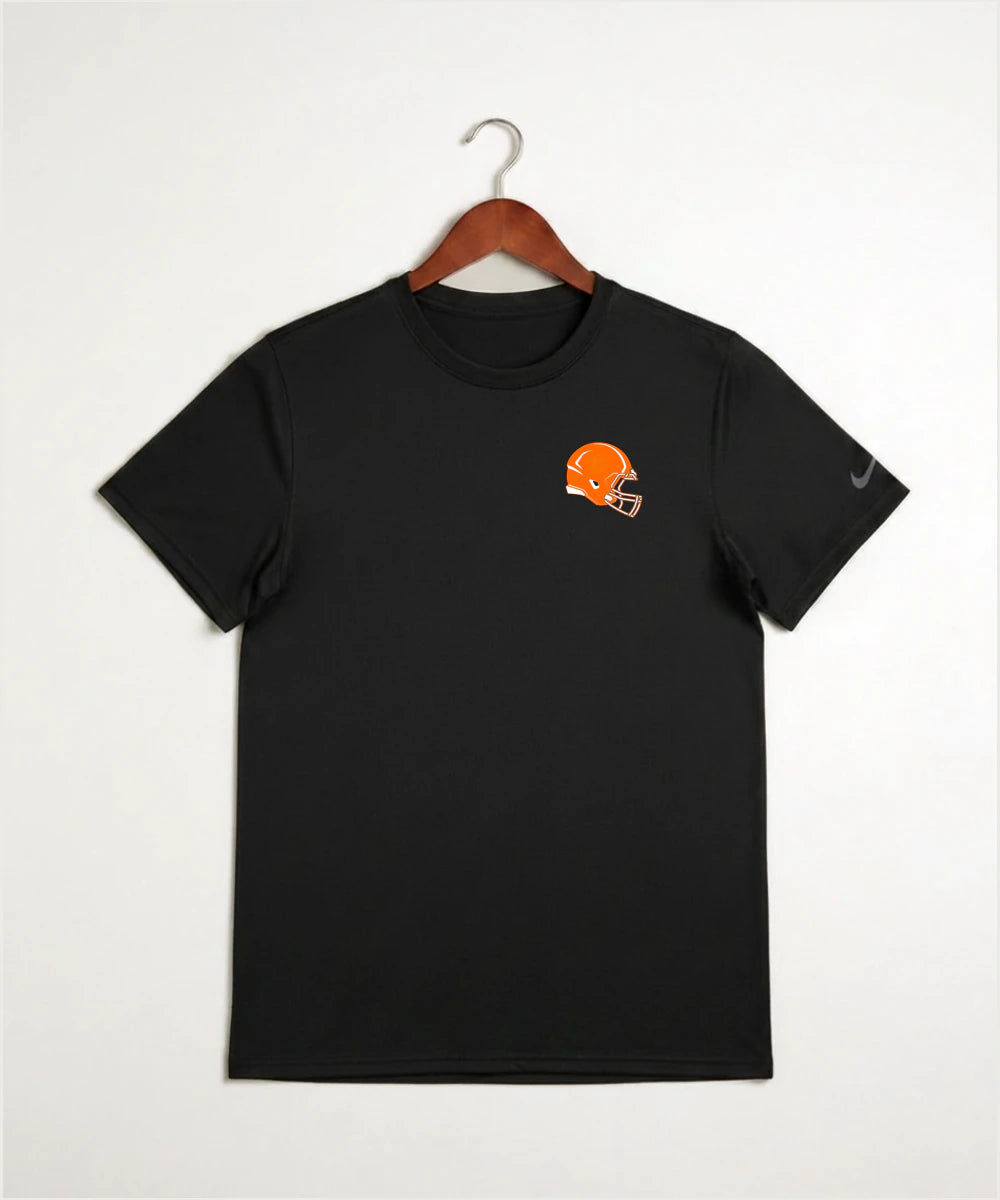 Underwood High School Football (Boys) - Black Nike Swoosh Sleeve rLegend Tee NKDX8730
