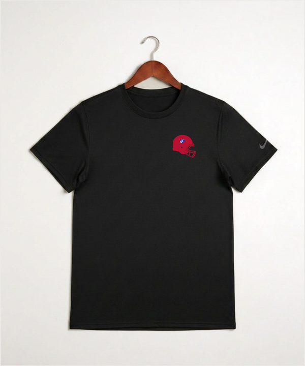 Upsala High School Football (Boys) - Black Nike Swoosh Sleeve rLegend Tee NKDX8730