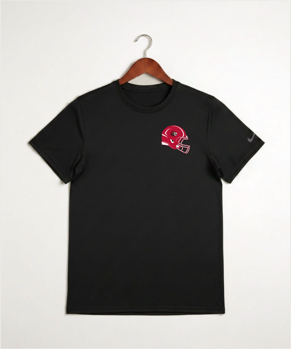 Spring Grove High School Football (Boys) - Black Nike Swoosh Sleeve rLegend Tee NKDX8730