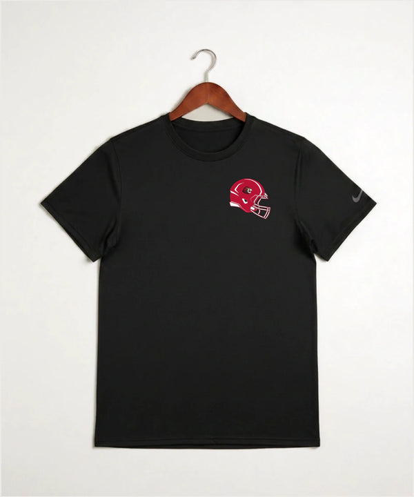 Spring Grove High School Football (Boys) - Black Nike Swoosh Sleeve rLegend Tee NKDX8730