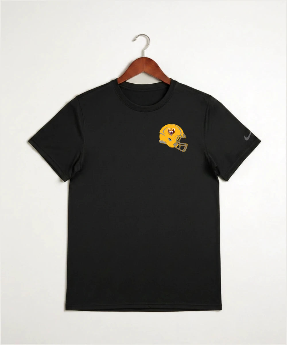 Stewartville High School Football (Boys) - Black Nike Swoosh Sleeve rLegend Tee NKDX8730