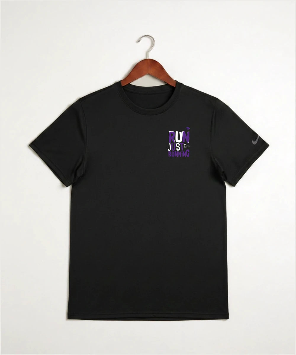 Glencoe Silver Lake High School Athletics - Black Nike Swoosh Sleeve rLegend Tee NKDX8730