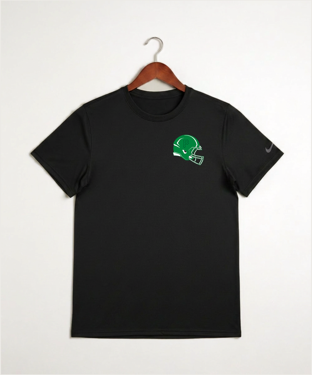 Pipestone Area High School Football (Boys) - Black Nike Swoosh Sleeve rLegend Tee NKDX8730
