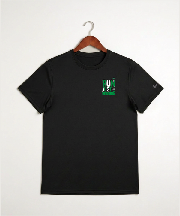 Waterville-Elysian-Morristown High School Football (Boys) - Black Nike Swoosh Sleeve rLegend Tee NKDX8730