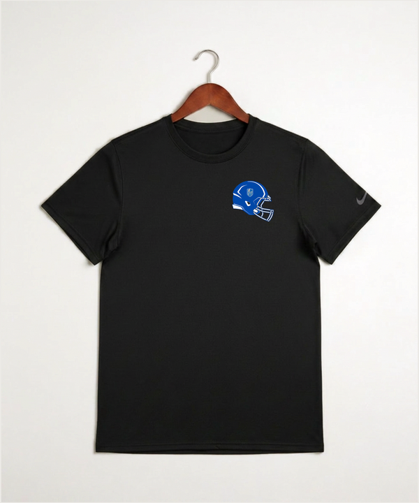 Lake Crystal-Welcome-Memorial High School Football (Boys) - Black Nike Swoosh Sleeve rLegend Tee NKDX8730