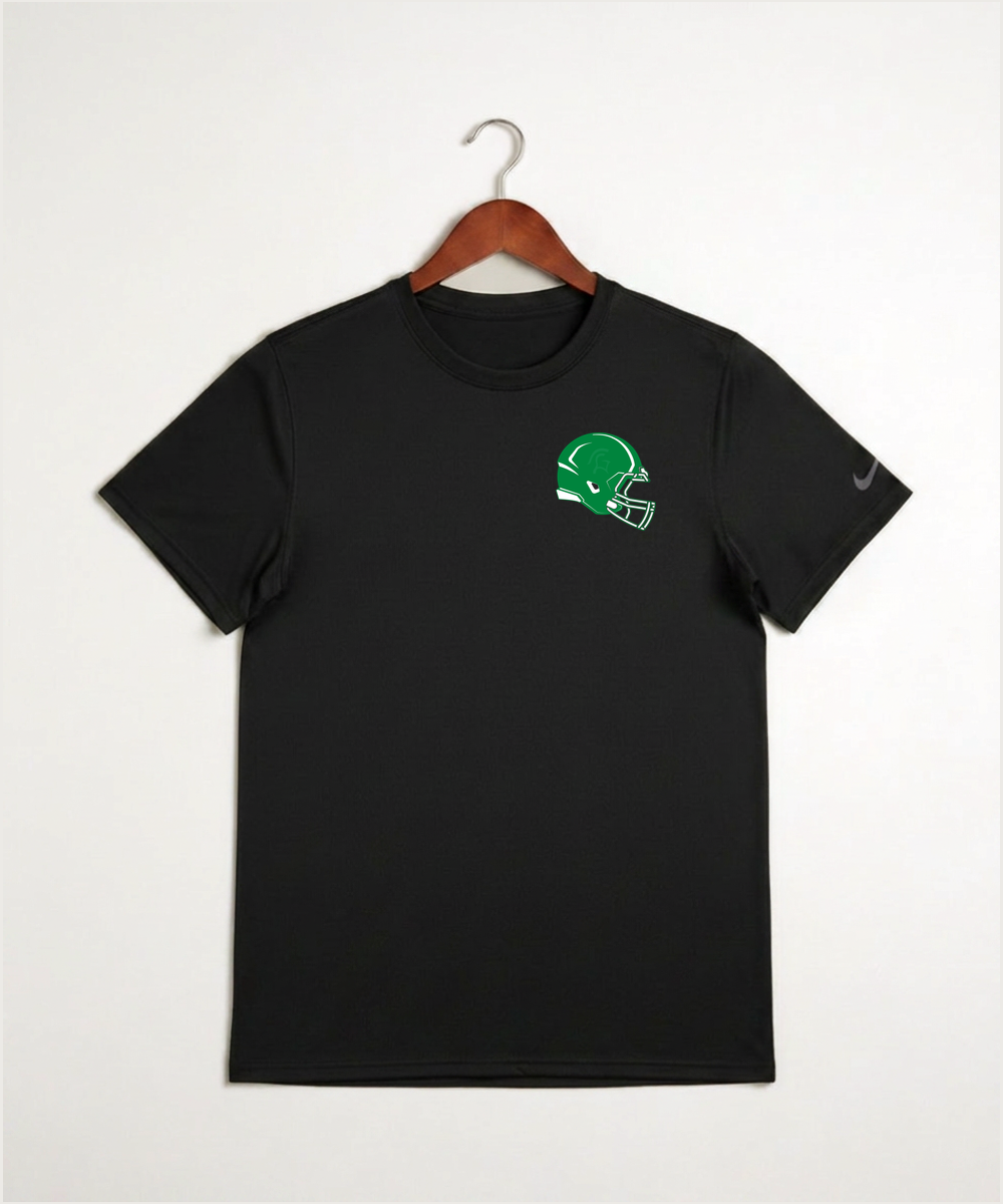 La Crescent High School Football (Boys) - Black Nike Swoosh Sleeve rLegend Tee NKDX8730