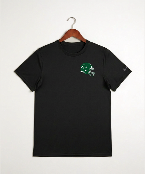 West Fargo High School Football (Boys) - Black Nike Swoosh Sleeve rLegend Tee NKDX8730