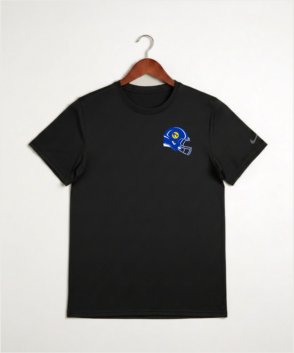 Waseca High School Football (Boys) - Black Nike Swoosh Sleeve rLegend Tee NKDX8730