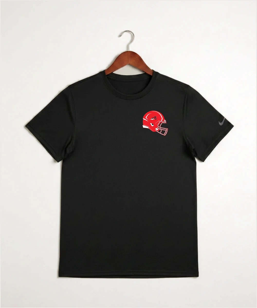 Fulton High School Football (Boys) - Black Nike Swoosh Sleeve rLegend Tee NKDX8730