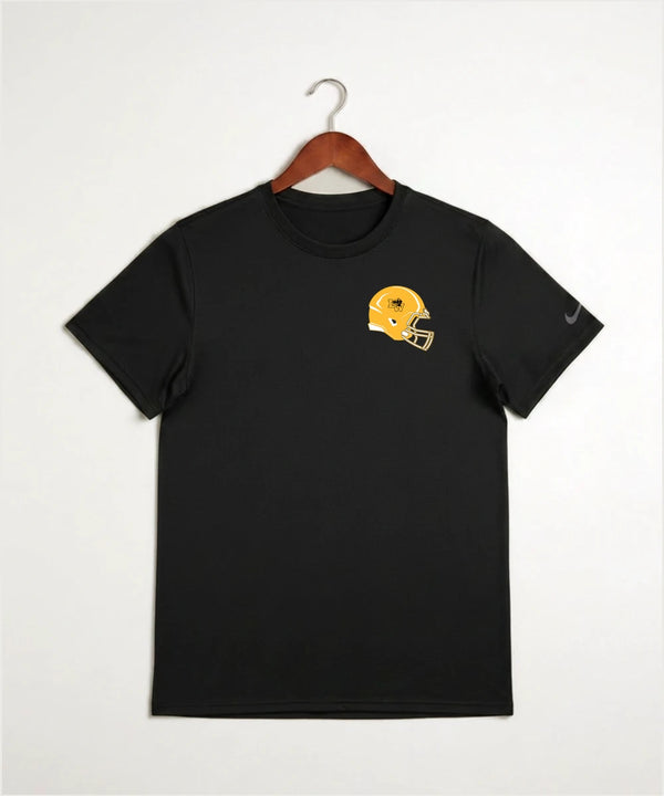 Le-Win Football - Black Nike Swoosh Sleeve rLegend Tee NKDX8730