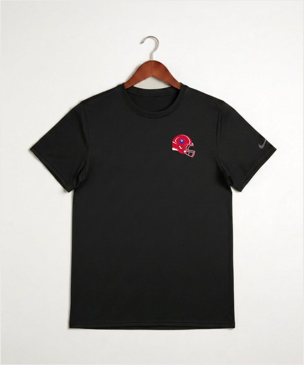Bertha Hewitt High School Football (Boys) - Black Nike Swoosh Sleeve rLegend Tee NKDX8730