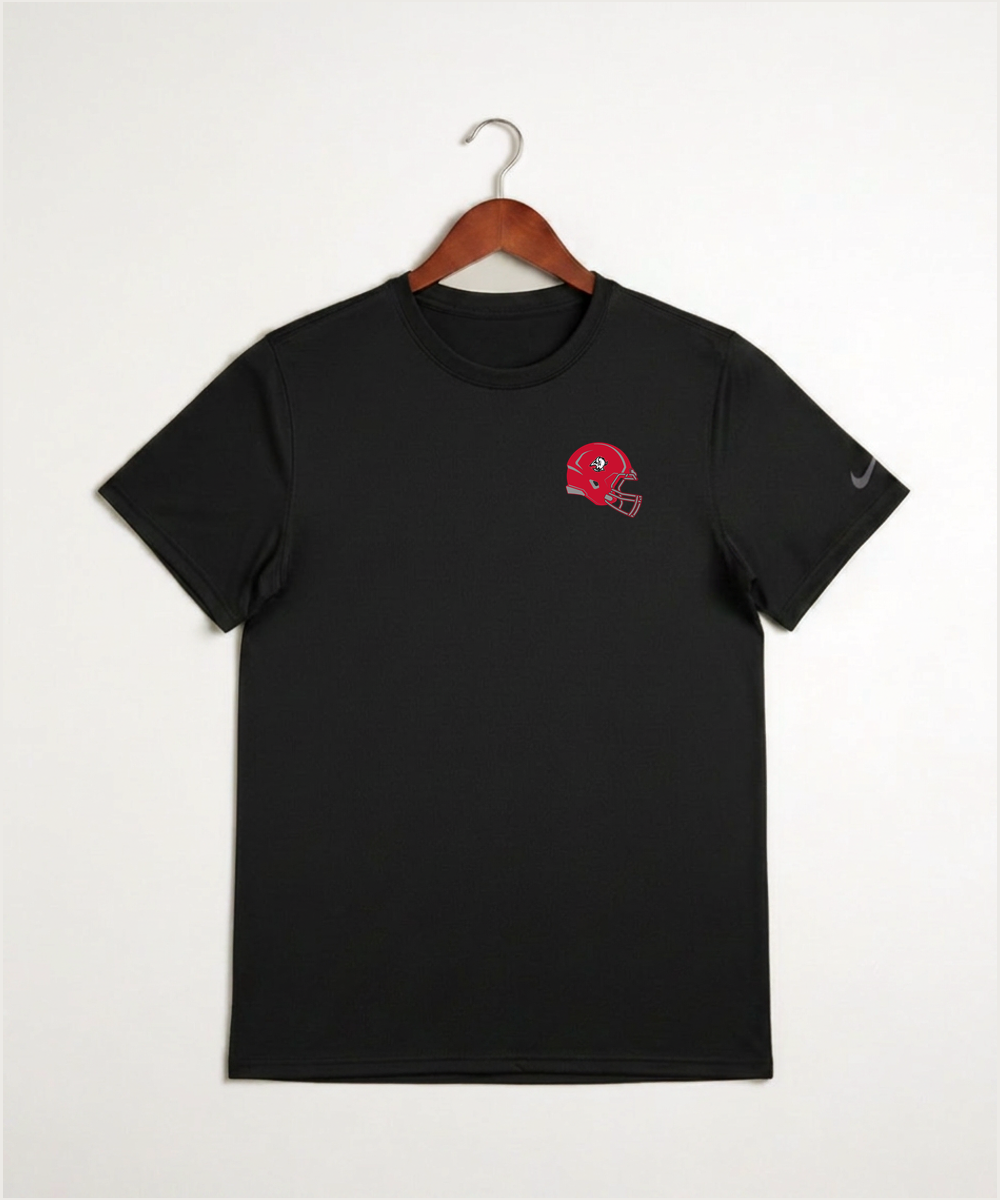 Buffalo High School Football (Boys) - Black Nike Swoosh Sleeve rLegend Tee NKDX8730