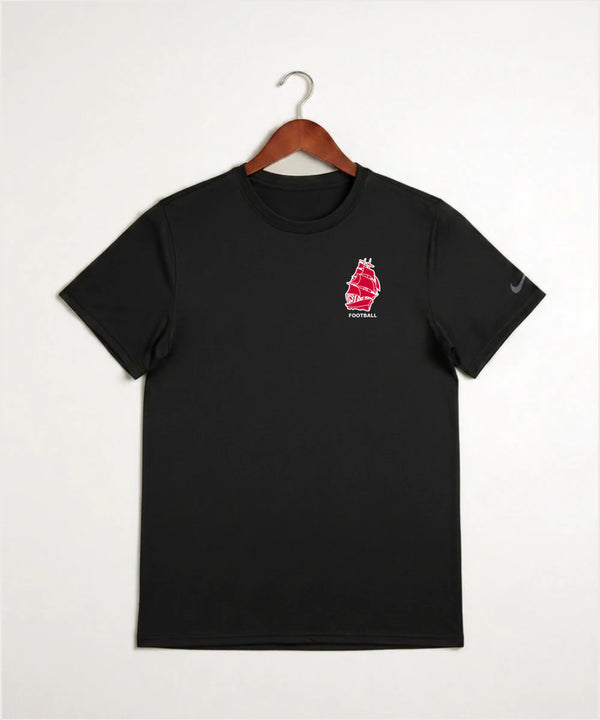 Amboy Football general - Black Nike Swoosh Sleeve rLegend Tee NKDX8730