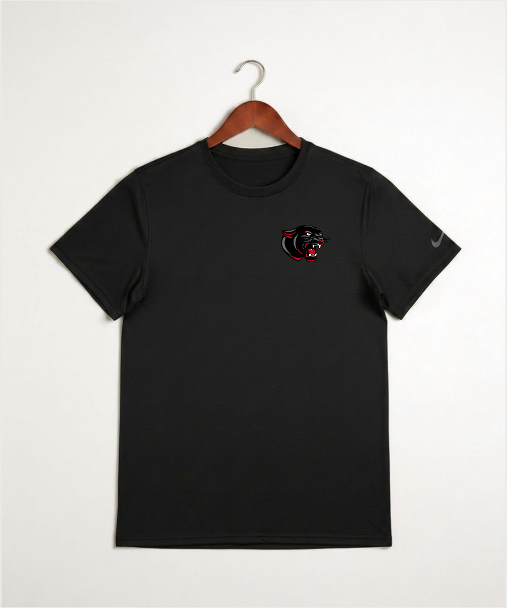 Tracy-Milroy-Balaton High School Volleyball (Girls) - Black Nike Swoosh Sleeve rLegend Tee NKDX8730