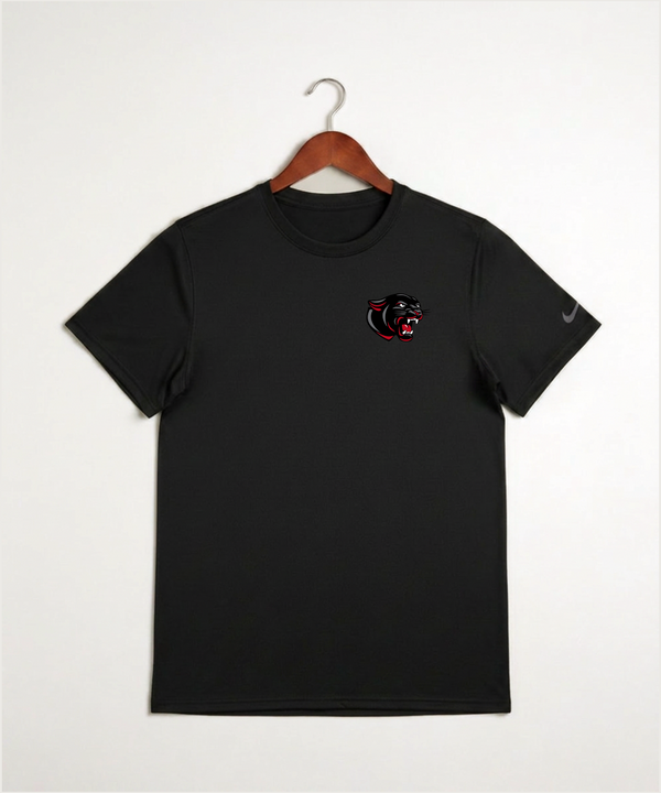 Tracy-Milroy-Balaton High School Volleyball (Girls) - Black Nike Swoosh Sleeve rLegend Tee NKDX8730