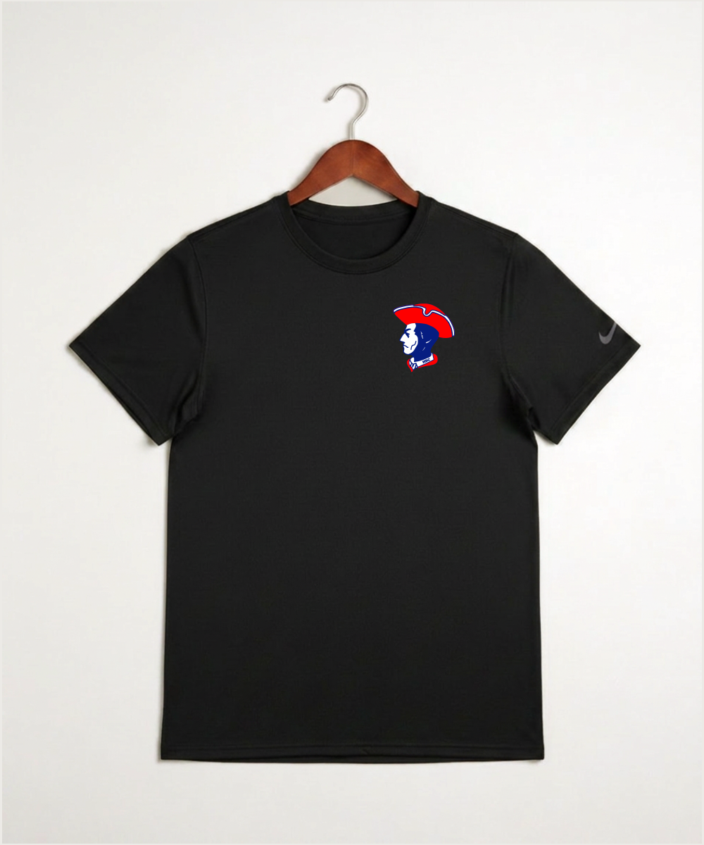 Hills-Beaver Creek High School Volleyball (Girls) - Black Nike Swoosh Sleeve rLegend Tee NKDX8730