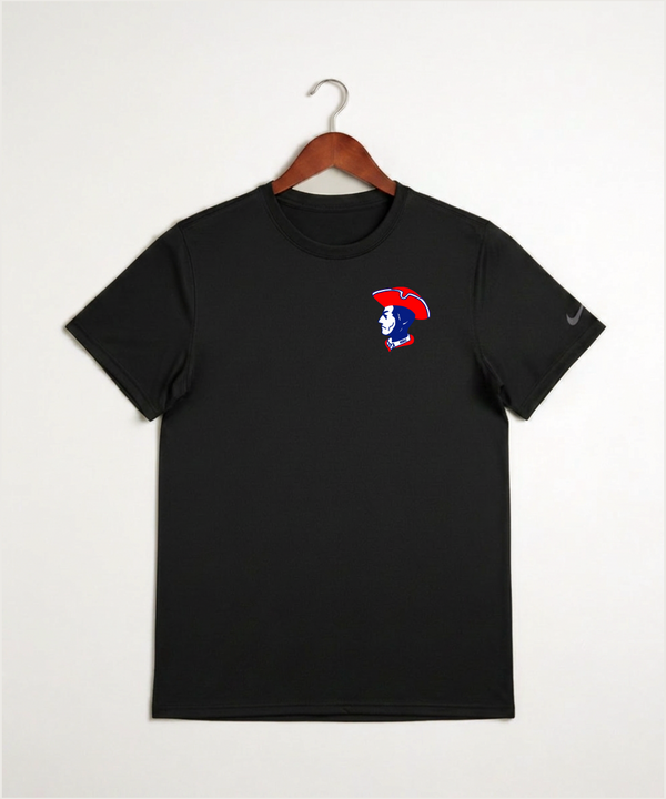 Hills-Beaver Creek High School Volleyball (Girls) - Black Nike Swoosh Sleeve rLegend Tee NKDX8730