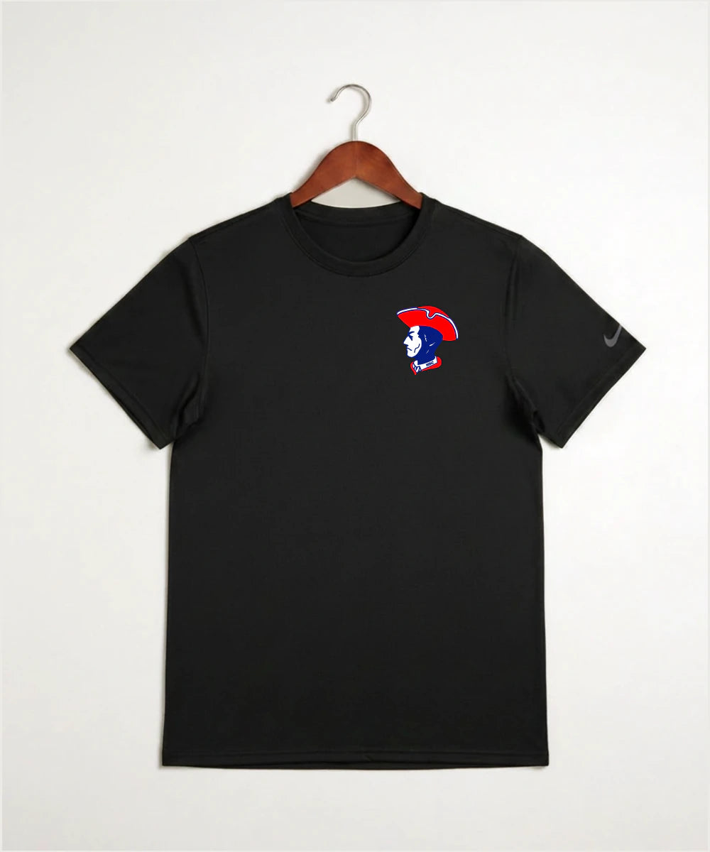 Hills-Beaver Creek High School Volleyball (Girls) - Black Nike Swoosh Sleeve rLegend Tee NKDX8730