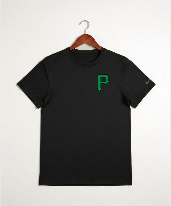 Pipestone Area High School Football (Boys) - Black Nike Swoosh Sleeve rLegend Tee NKDX8730
