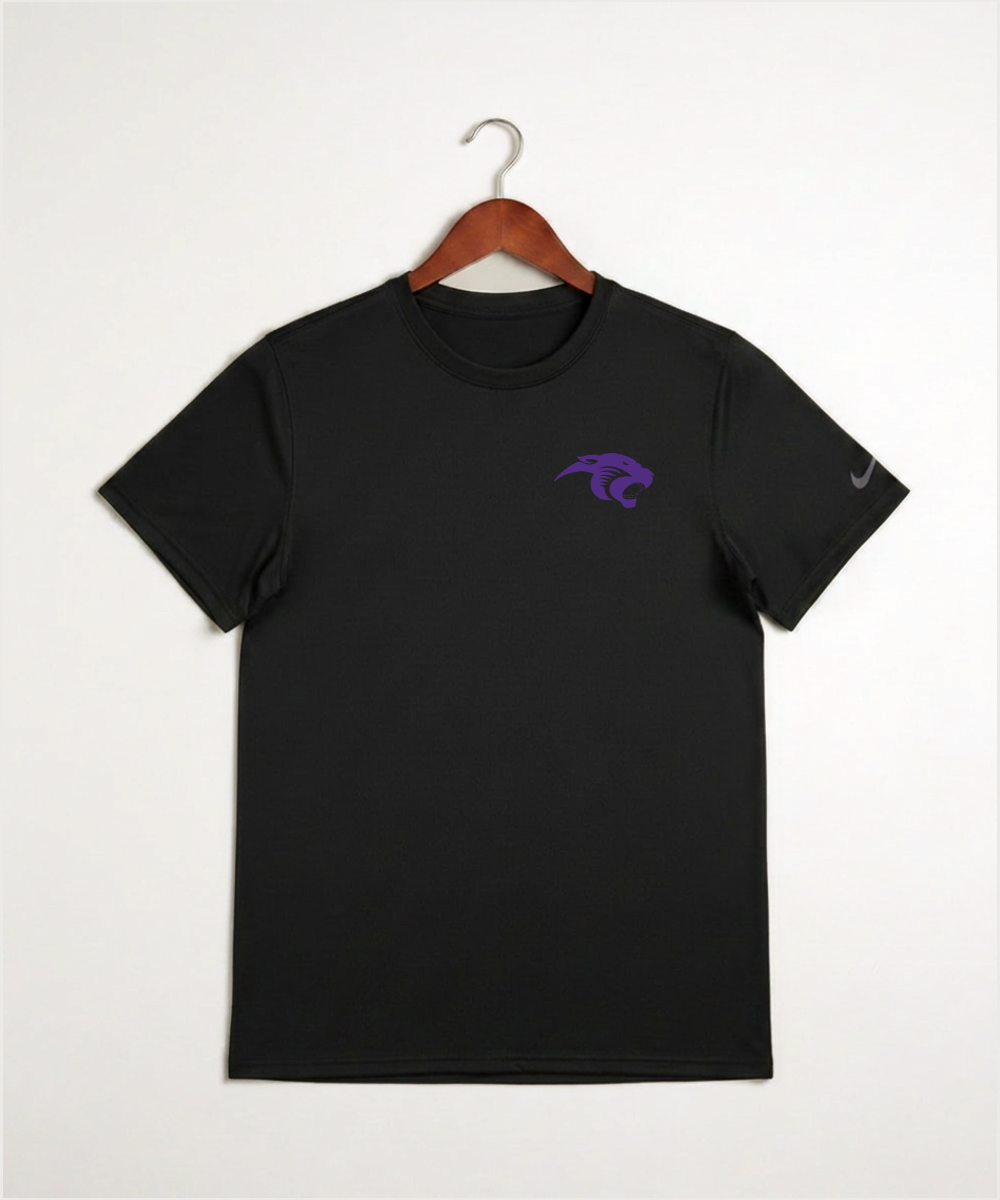 Glencoe Silver Lake High School Athletics - Black Nike Swoosh Sleeve rLegend Tee NKDX8730