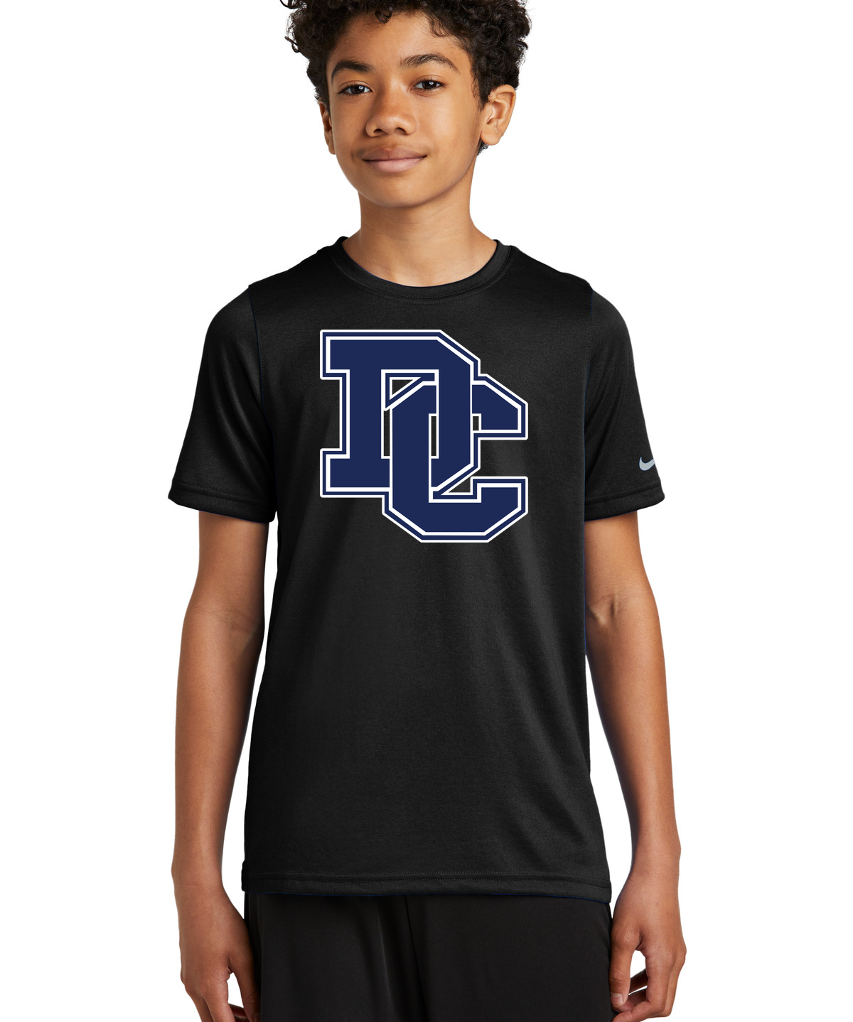 Dassel-Cokato Football - Black Nike Youth Swoosh Sleeve rLegend Tee NKDX8787