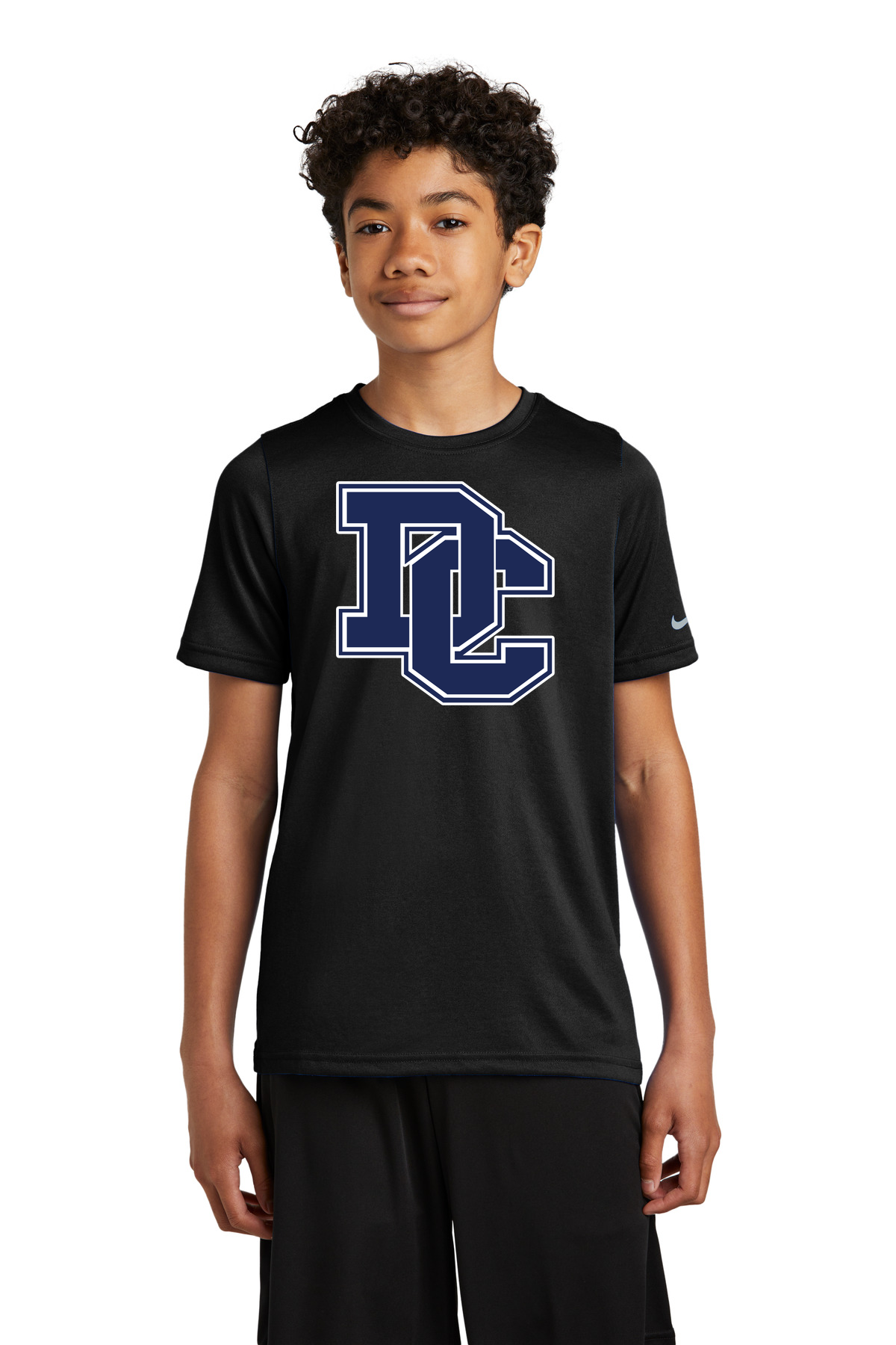 Dassel-Cokato Football - Black Nike Youth Swoosh Sleeve rLegend Tee NKDX8787