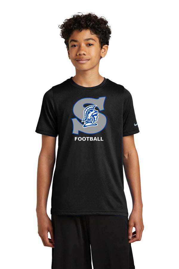 Southwest Football - Black Nike Youth Swoosh Sleeve rLegend Tee NKDX8787