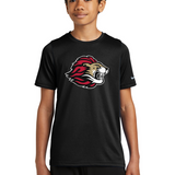 Spring Grove Football - Black Nike Youth Swoosh Sleeve rLegend Tee NKDX8787