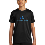 Leading Edge example_store - Black Nike Youth Swoosh Sleeve rLegend Tee NKDX8787