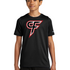 Cannon Falls Volleyball - Black Nike Youth Swoosh Sleeve rLegend Tee NKDX8787