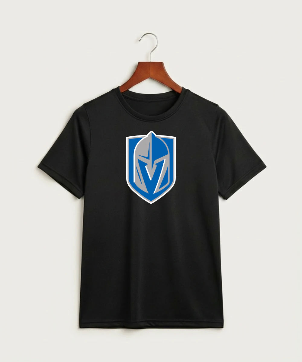 Lake Crystal-Welcome-Memorial High School Football (Boys) - Black Nike Youth Swoosh Sleeve rLegend Tee NKDX8787