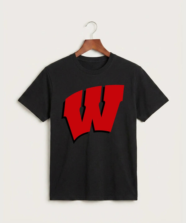 Wisconsin Hanger Test - Black Nike Youth Swoosh Sleeve rLegend Tee NKDX8787