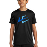 Notre Dame High School Team Store - Black Nike Youth Swoosh Sleeve rLegend Tee NKDX8787