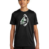DC Everest Middle School Football — example store - Black Nike Youth Swoosh Sleeve rLegend Tee NKDX8787