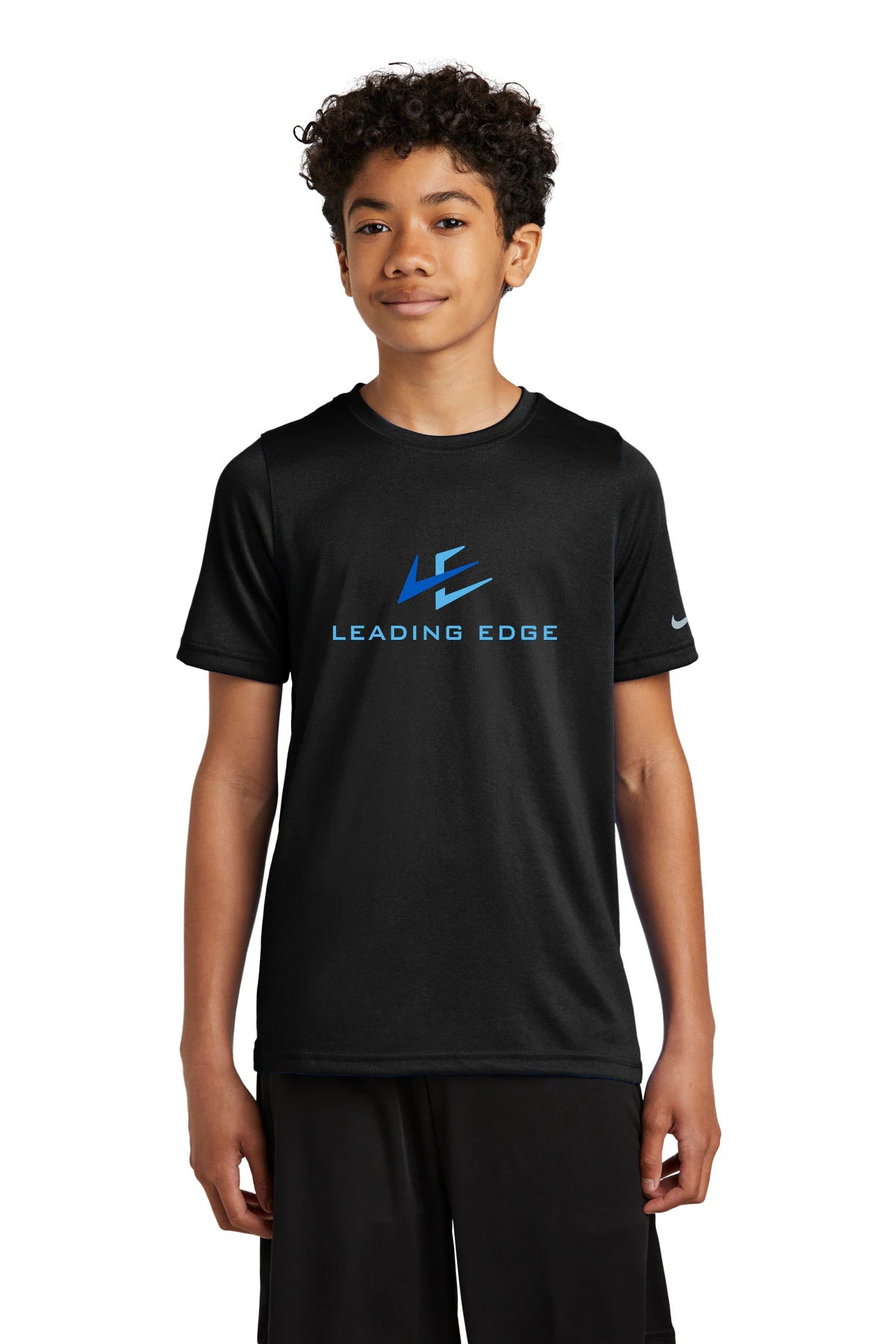 Notre Dame High School Team Store - Black Nike Youth Swoosh Sleeve rLegend Tee NKDX8787