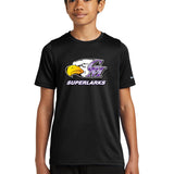 Grand Meadow Football - Black Nike Youth Swoosh Sleeve rLegend Tee NKDX8787