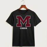 Moline Cheer general - Black Nike Youth Swoosh Sleeve rLegend Tee NKDX8787