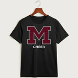 Moline Cheer general - Black Nike Youth Swoosh Sleeve rLegend Tee NKDX8787