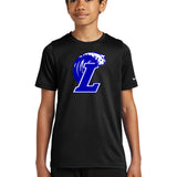 Lakeview Football - Black Nike Youth Swoosh Sleeve rLegend Tee NKDX8787