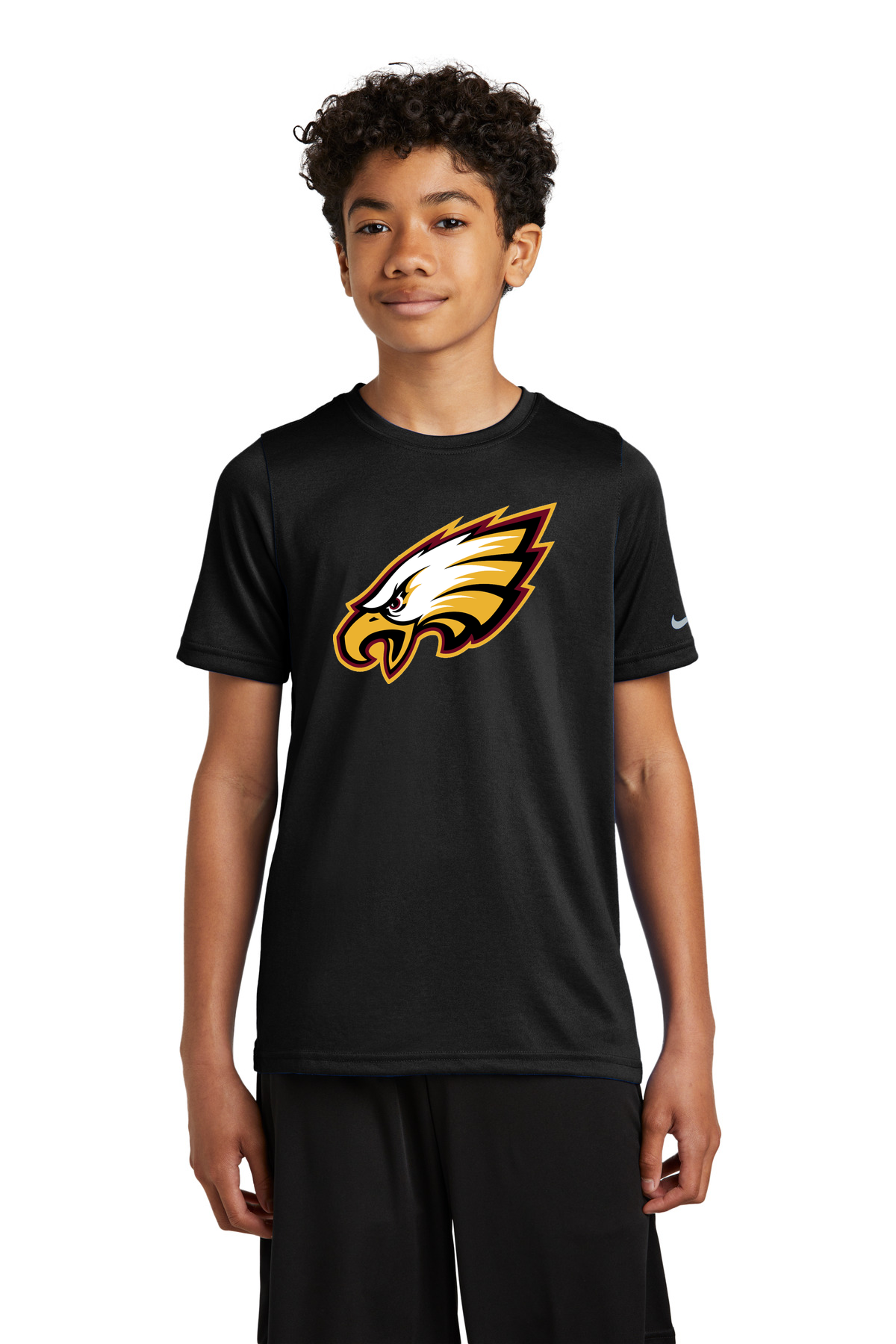 Dover-Eyota Football - Black Nike Youth Swoosh Sleeve rLegend Tee NKDX8787