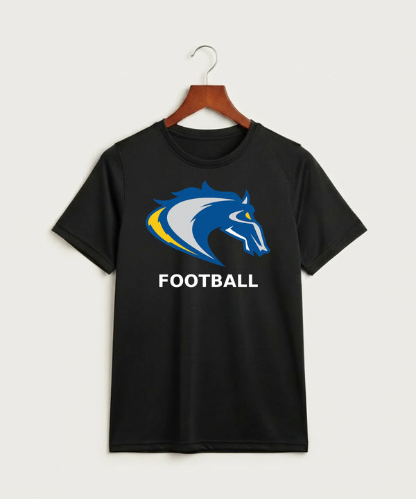 Riverside High School Football general - Black Nike Youth Swoosh Sleeve rLegend Tee NKDX8787