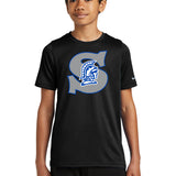 Southwest Football - Black Nike Youth Swoosh Sleeve rLegend Tee NKDX8787