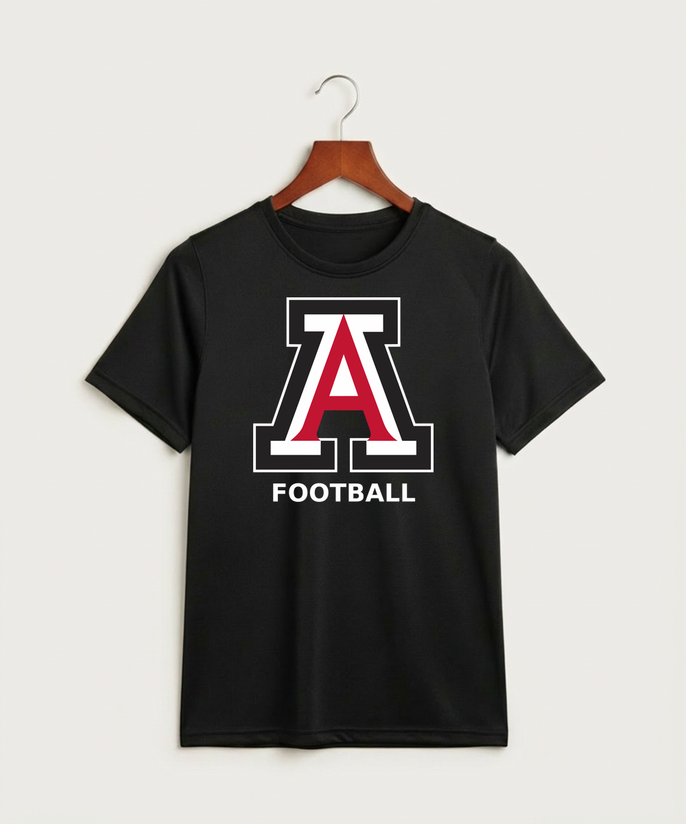 Amboy Football general - Black Nike Youth Swoosh Sleeve rLegend Tee NKDX8787