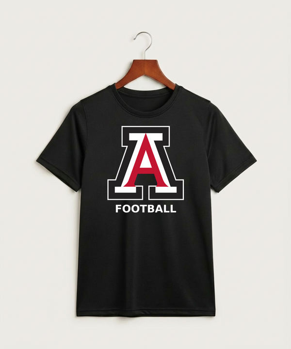 Amboy Football general - Black Nike Youth Swoosh Sleeve rLegend Tee NKDX8787